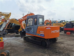 Vente flash : Excavatrice sur chenilles Hitachi EX60 d'occasion, 6 tonnes, moteur et moteur d'origine, équipement de construction - Product Image 4