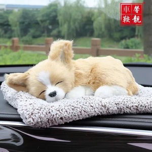 Juguetes de Peluche de Animales de Simulación, Adorables Perros Durmiendo, Decoración para Autos, Adornos con Forma de Gato, Precio de Fábrica - Product Image 4
