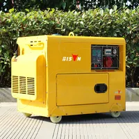 BISON(CHINA) 5KW 5kva Diesel generator, kleiner wasser gekühlter Diesel generator, 5kva Silent Diesel Generator