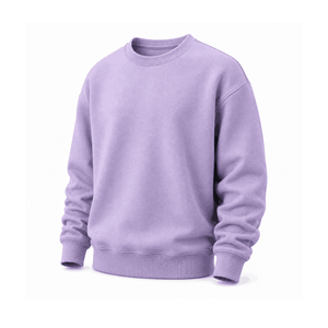 Sudadera de Cuello Redondo Color Naranja para Hombre, Corte Regular, Color Sólido, Tejido de Punto, Ropa Casual para Otoño - Product Image 6