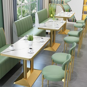 Mesas y sillas de restaurante de China, restaurante de estilo occidental, cafetería, bar, muebles de restaurante, muebles de cafetería, asientos de cabina - Product Image 3