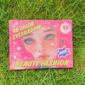 <span class=keywords><strong>KarolG</strong></span> nuevo patrón de belleza de 48 colores, placa de sombra de ojos, placa de maquillaje de color perla mate, paleta impermeable de alta pigmentación fácil de colorear - Product Image 3