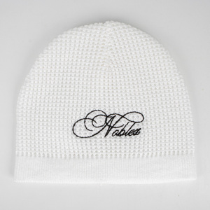 Gorro de Invierno Térmico Personalizado con Logotipo Bordado, Tejido Waffle, Estilo Urbano, Sin Puño, Gorro Tipo Beanie - Product Image 6