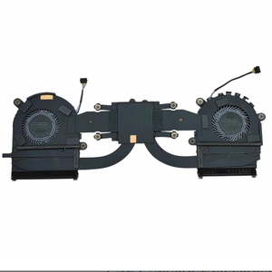 مروحة بديلة لقطع غيار الكمبيوتر المحمول <span class=keywords><strong>HP</strong></span> Elitebook X360 مروحة تبريد مزدوجة G3 مع حبر حراري - Product Image 2