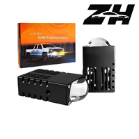 Nuevas Luces LED de Niebla Bicolor Modificadas para Parrilla de Coche Estilo Fábrica, Luces Amarillas Pequeñas, Luces Diurnas LED, IP67 24V