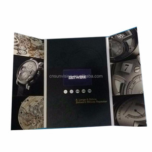 Folleto de libro de video de varias páginas personalizado con hojas de video adicionales, libro de video <span class=keywords><strong>digital</strong></span> 8x12, libro de memoria de video de movimiento - Product Image 4