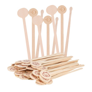 Agitateurs en bois biodégradables emballés individuellement en vrac, naturels, polyvalents et sans éclats pour la Russie Abbey's <span class=keywords><strong>Erdinger</strong></span> - Product Image 5