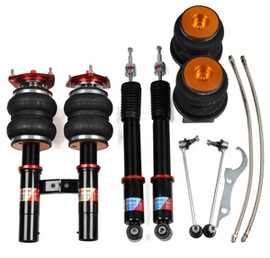 <span class=keywords><strong>Kit</strong></span> de système de suspension pneumatique Coilover réglable à 30 marches Mono Tube pour modèle de voiture VW - Product Image 1