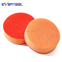 EVERTOOL Tampon de polissage en mousse de 6 pouces pour voiture, tampon de finition en mousse extra fine