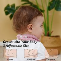 Nouveauté : Bavoirs et Bandanas en Mousseline de Coton pour Bébé, Anti-Bactériens, Écologiques, Lavables, Fermeture à Boutons, Couleurs et Logo Personnalisables