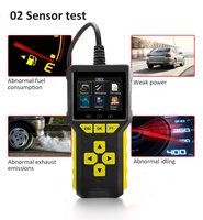 Escáner automático OBDII BT80 12V herramienta de diagnóstico de coche de voltaje para diagnóstico de vehículos y escaneo de Analizador de motor