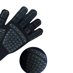 Gants de toilettage pour animaux de compagnie Commander, mitaines pour enlever les poils, pour chien et chat, massage, bain, soins quotidiens - Product Image 5