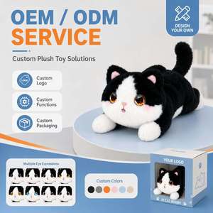 หุ่นยนต์เพื่อนคู่ใจอัจฉริยะ XDT AI Plush Desktop Emotional Support Robot  แมวพูดได้ แสดงอารมณ์ด้วยดวงตา ตอบสนองต่อการสัมผัส จากกวางตุ้ง - Product Image 1