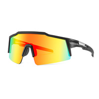 Nouvelles lunettes de soleil de sport d'extérieur, verres coupe-vent et résistants aux UV pour le cyclisme et la randonnée, lunettes haut de gamme pour hommes