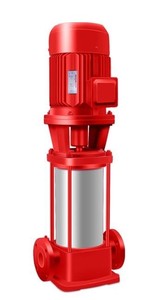 Vertikale Mehrstufige Hochdruck-Kreiselpumpe 2PS OEM 60Hz 3 Zoll 4PS für Sauberwasser und Brandbekämpfung in Gewerbegebäuden - Product Image 2