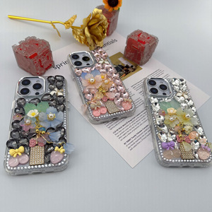 Coque de téléphone antichoc en diamant scintillant à prix de gros pour les nouveaux <span class=keywords><strong>iPhone</strong></span> 18, 17 Pro Max, 16, 15, 14 - Product Image 6
