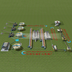 720 TPD hoàn thành beneficiation dòng chì kẽm quặng tập trung nổi tách nhà máy với trung tâm dịch vụ toàn cầu - Product Image 5