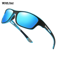 Lunettes de soleil polarisées bifocales et varifocales pour hommes, monture intégrale, protection UV400, anti-éblouissement, pour la conduite et les activités de plein air, lot de 2, vente en gros