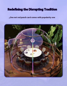 Fábrica al por mayor PC cúpula casa transparente Hotel actividad tienda transparente - Product Image 5