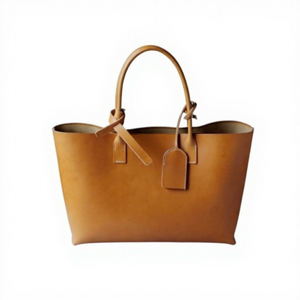 BS INTERNATIONAL Pochette élégante pour femme en cuir véritable léger avec fermeture éclair, imperméable, deux bretelles, durable pour les voyages - Product Image 4