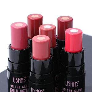 Makeup wholesale private logo blush long-lasting waterproof natural finished blush vegetarian cream blush <b>stick</b> - Product Image 1