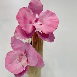 H-695 Fleurs suspendues géantes, grandes fleurs de lys en mousse EVA faites à la main, imperméables, pour décoration de mariage, d'événements et de fêtes en extérieur - Product Image 2