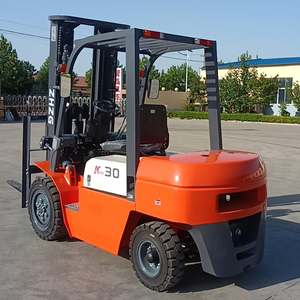 Chariot élévateur diesel <span class=keywords><strong>DOUGONG</strong></span> 3T pas cher de Chine avec hauteur de levage de 3 m, pneus pneumatiques/solides, rayon de braquage de 2550 mm - Product Image 5