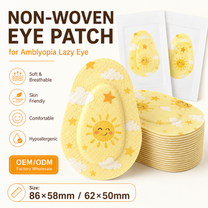 Patch oculaire <span class=keywords><strong>pour</strong></span> enfants sans latex, confortable, <span class=keywords><strong>pour</strong></span> le soin de <span class=keywords><strong>l</strong></span>'amblyopie, protection oculaire douce et non irritante, certifié CE - Product Image 4
