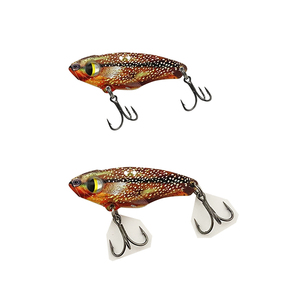 Long Shot Pêche Lente Jigging Vib Appât ABS Viber Métal Vibe Lame Leurre pour Poisson D'eau Douce Saumon Brème dans Les Ruisseaux - Product Image 2