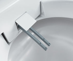 Inodoro Moderno de Una Pieza Angel A2-1, Cuadrado, de Montaje en Suelo, con Tanque Bajo, Cerámica Blanca, Acabado Liso - Product Image 5