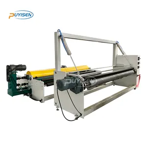 PYS dar genişlik kumaş rulo sac konveyör bant 1600 kağıt kurulu slitter slitter dilme makinesi