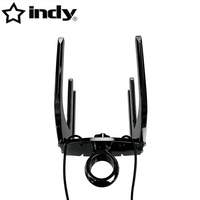 Support de wakeboard et de kneeboard à dégagement rapide Indy Max, revêtement noir, pour tour de wakeboard