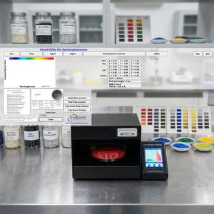 Spectrophotomètre couleur Sensgood Spectro Pro avec fonction de dosage par lots pour l'analyse de correspondance des poudres et granulés - Product Image 2