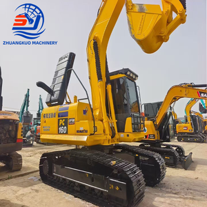 In buone condizioni di seconda mano escavatore per la vendita dal Giappone caratteristiche a basso consumo di carburante e KomatsuPC160-7 ad alta velocità - Product Image 1