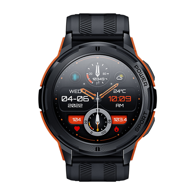 Healthy Fitness C25 1.43Inch AMOLED Screen Heart Rate Sleep Monitor Multiple Sports Mode Waterproof Smart Watch