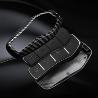 Housse de protection pour clé de voiture BYD Qin Plusdmi Atto 3 Han EV Dolphin, accessoires intérieurs de voiture, nouveau style, étui pour clé de voiture