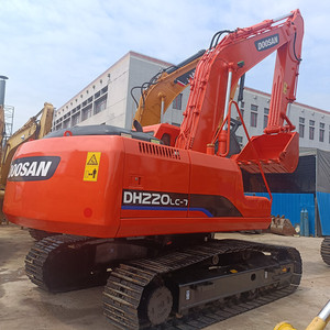 รถขุด DOOSAN DH220 มือสอง 22 ตัน เครื่องยนต์คัมมินส์ ปั๊มไฮดรอลิกคาวาซากิ มอเตอร์ วาล์ว KYB ชั่วโมงการใช้งานต่ำ สภาพ 90% ใหม่ ราคาแข่งขัน ปี 2023 - Product Image 3