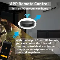 Télécommande intelligente TY-S01 avec RF WiFi IR 433 MHz, application Tuya SmartLife et commande vocale intelligente