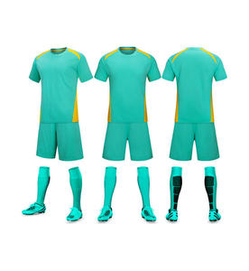 Maillot de football en mesh personnalisable pour enfants, ensemble de vêtements de sport respirant pour l'entraînement et les matchs, cadeau idéal pour les fans de sport - Product Image 3