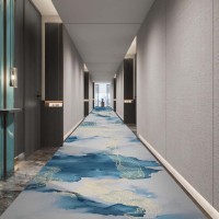 Moquette de couloir pour hôtel, design de couloir d'hôtel 5 étoiles, moquette commerciale pour hôtels