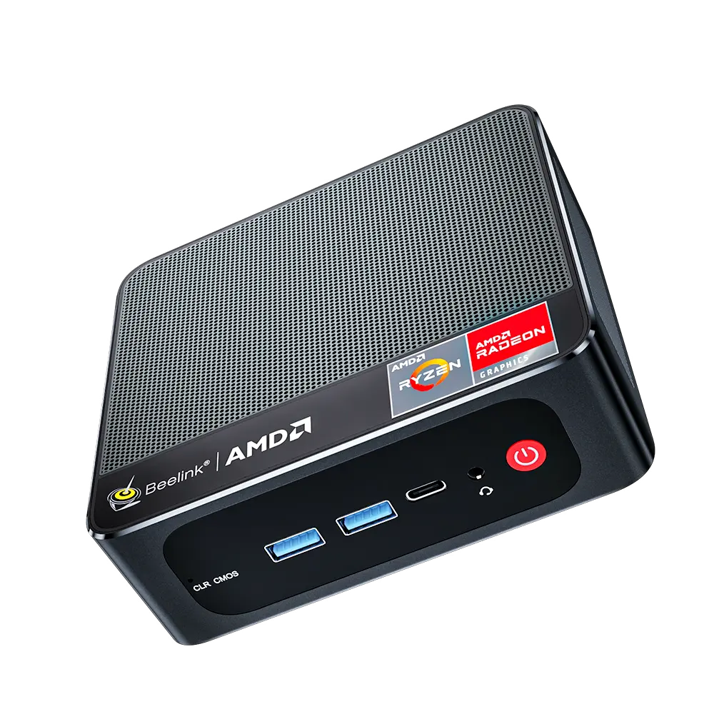 Belink mini pc SER R7 3750H Win11 DDR4 32 GB/M 2 NVME 256GB 2 * HDMI tipo-A + tipo-c 4K 60Hz 1000MBPS LAN personal mini pc