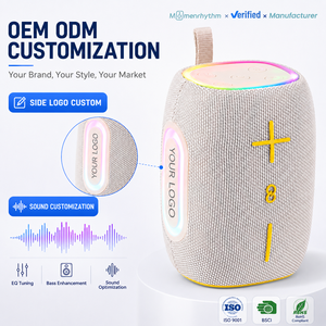 Haut-parleur Bluetooth portable tendance avec mini logo imprimé, sans fil, étanche, corps compact, voix claire, <span class=keywords><strong>radio</strong></span> FM pour la maison, les fêtes et les barbecues - Product Image 1