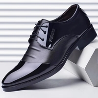 Chaussures Oxford basses pour hommes, style Monk Strap en PU, légères, tendance, avec doublure en maille, pour affaires, mariage, marié, habillées et décontractées