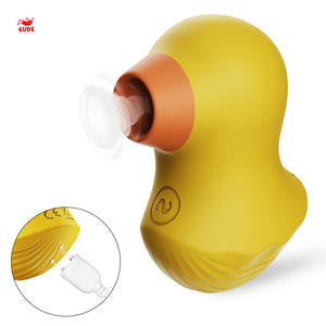 Vibrateur par succion en forme de <span class=keywords><strong>canard</strong></span>, succion buccale, stimulateur de Clitoris, mamelon, langue, succion, jouet sexuel pour femmes - Product Image 2