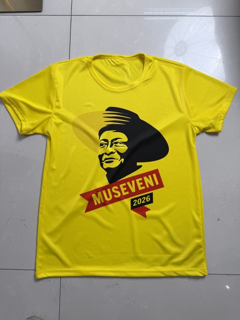 Uganda 2026 Campaign Custom Election T-shirts MUSEVENI Unisex Knitted Digital Printing