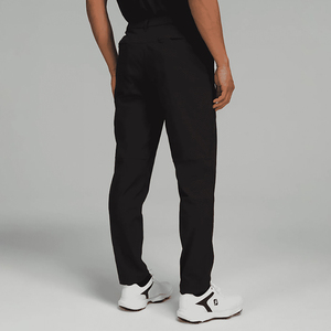 Pantalons de golf professionnels sur mesure, extensibles printemps/4 saisons, en tissu uni lisse en spandex, séchage rapide, jambe droite, tissu peigné, sportif - Product Image 5
