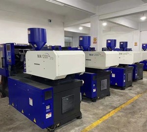 Machine de moulage par injection horizontale électrique d'occasion haut de gamme avec moteur servo à économie d'énergie, vis, PLC, pompe et boîte de vitesses inclus - Product Image 2