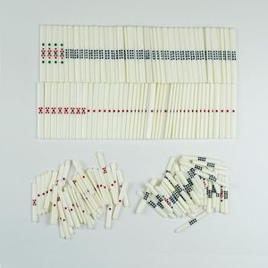 88 bâtonnets <span class=keywords><strong>de</strong></span> comptage et <span class=keywords><strong>de</strong></span> notation en plastique ivoire pour Mahjong américain et japonais, pour le calcul des points et les paris - Product Image 1