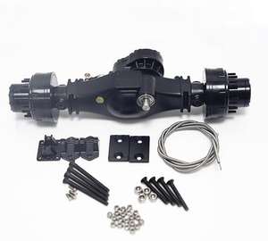 1/14RC camion à benne basculante arrière à travers l'essieu ceinture réduction de <span class=keywords><strong>roue</strong></span> bricolage accessoires de voiture modifiés - Product Image 4