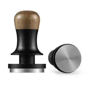 51 53 53.3 58 58.5 Mm Espresso Koffie Express Sabotage Met Veerbelaste Gekalibreerde Espresso-Tamper Met Geluidsfeedback